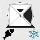 Палатка куб для зимней рыбалки