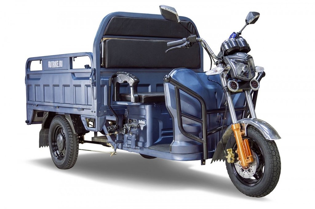 купить грузовой электротрицикл rutrike дукат 1500 60v1000w (синий-1969) в Пскове