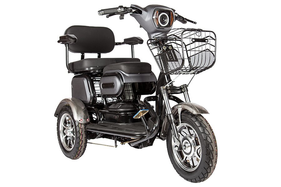 Грузовой электрический трицикл rutrike карго 1800 60v1000w