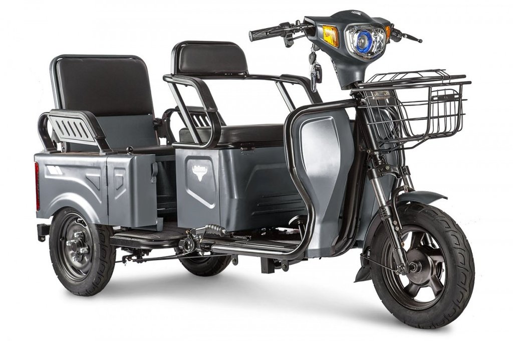 купить трицикл rutrike вагон (серый-2365) в Пскове
