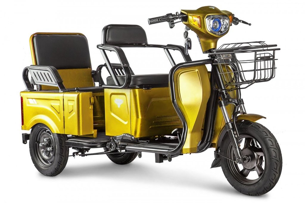 купить трицикл rutrike вагон (желтый-2364) в Пскове
