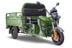 купить грузовой электротрицикл rutrike гибрид 1500 60v1000w (зеленый-1966) в Пскове