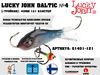 купить балансир lucky john baltic 4 40мм 121 блистер (c тройным крючком) в Пскове