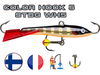 купить балансир rapala jigging rap color hook 5 stbg wh5 в Пскове