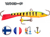 купить балансир rapala jigging rap wh3-p в Пскове