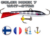 купить балансир rapala jigging rap color hook 7 stbs wh7-stbs в Пскове