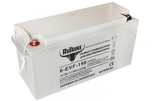 купить тяговый гелевый аккумулятор rutrike 6-evf-150 (12v150a/h c3) в Пскове