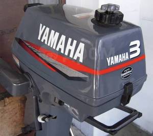 купить лодочный мотор yamaha 3amhs б/у с чехлом в Пскове