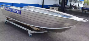 купить лодка алюминиевая под мотор wyatboat-390р увеличенный борт в Пскове