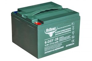 купить тяговый гелевый аккумулятор rutrike 6-dzf-28 (12v28a/h c3) в Пскове