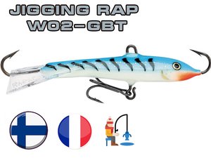 купить балансир rapala jigging rap w02-gbt в Пскове