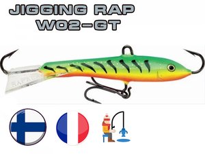 купить балансир rapala jigging rap w02-gt в Пскове