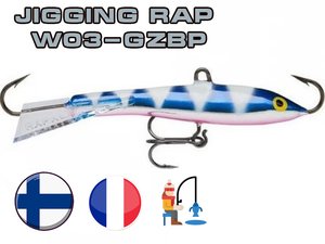 купить балансир rapala jigging rap w03-gzbp в Пскове