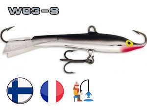 купить балансир rapala jigging rap w03-s в Пскове