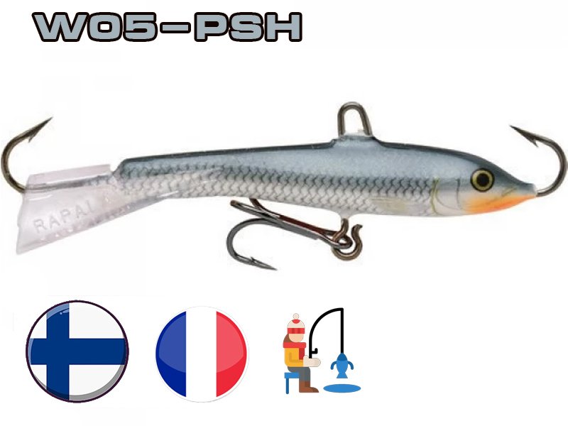 купить балансир rapala jigging rap w05-psh в Пскове