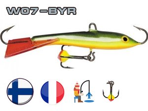 купить балансир rapala jigging rap w07-byr в Пскове