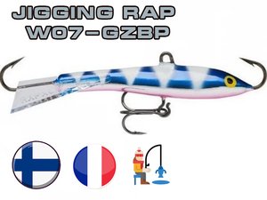 купить балансир rapala jigging rap w07- gzbp в Пскове