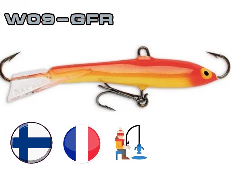 купить балансир rapala jigging rap w03-gfr в Пскове