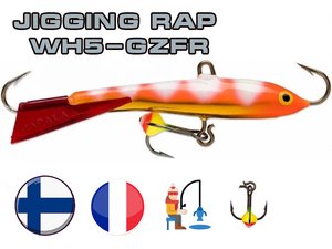 купить балансир rapala jigging rap wh5-gzfr в Пскове