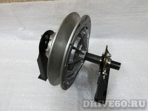 купить кронштейн 2-ух опорный в сборе со шкивом (посадка 25 мм) l=310 в Пскове