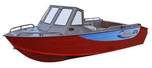 купить лодка рейд 470 m (s, серый - красный) в Пскове