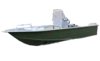 купить лодка алюминиевая под мотор wyatboat-390 у с консолью в Пскове